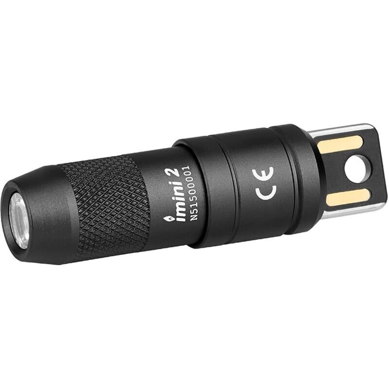 OLIGHT IMINI 2 EDC Keychain Flashlight - Compact, Rechargeable, 50 Lumens