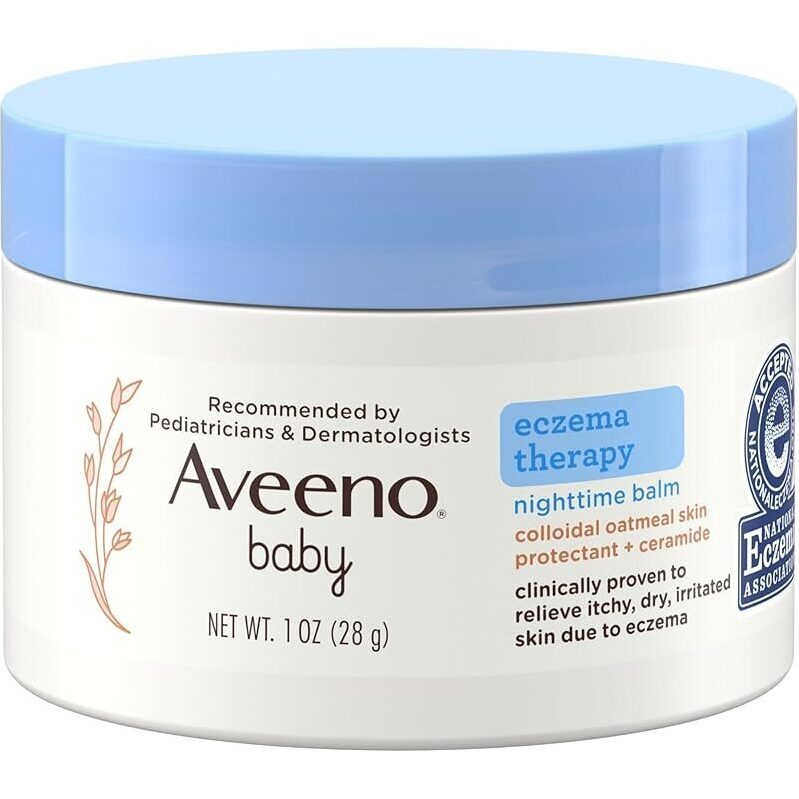 Aveeno Baby Eczema Therapy Nighttime Balm - 1oz