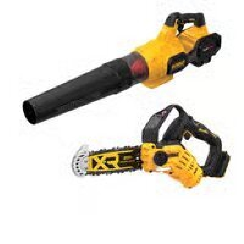 DEWALT 60V MAX Brushless Handheld Axial Blower Kit with Pruning Chainsaw