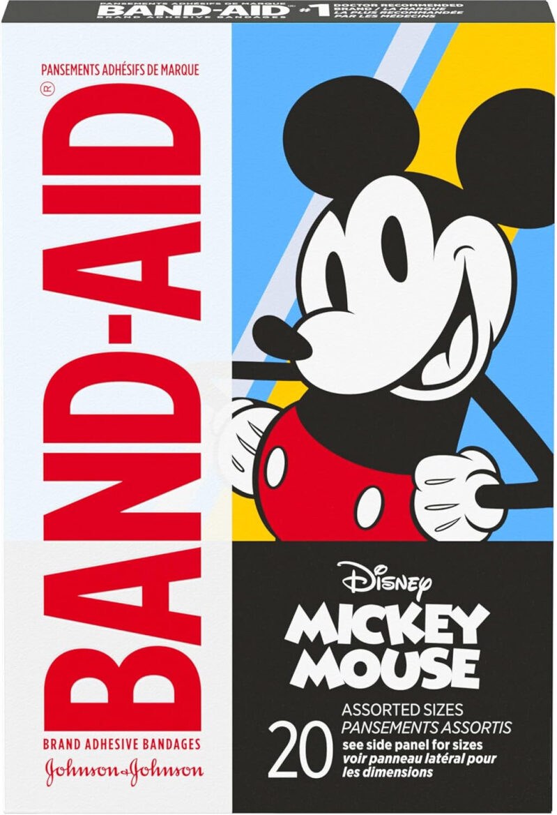 Disney Mickey Mouse Kids Bandages - Fun and Safe Healing