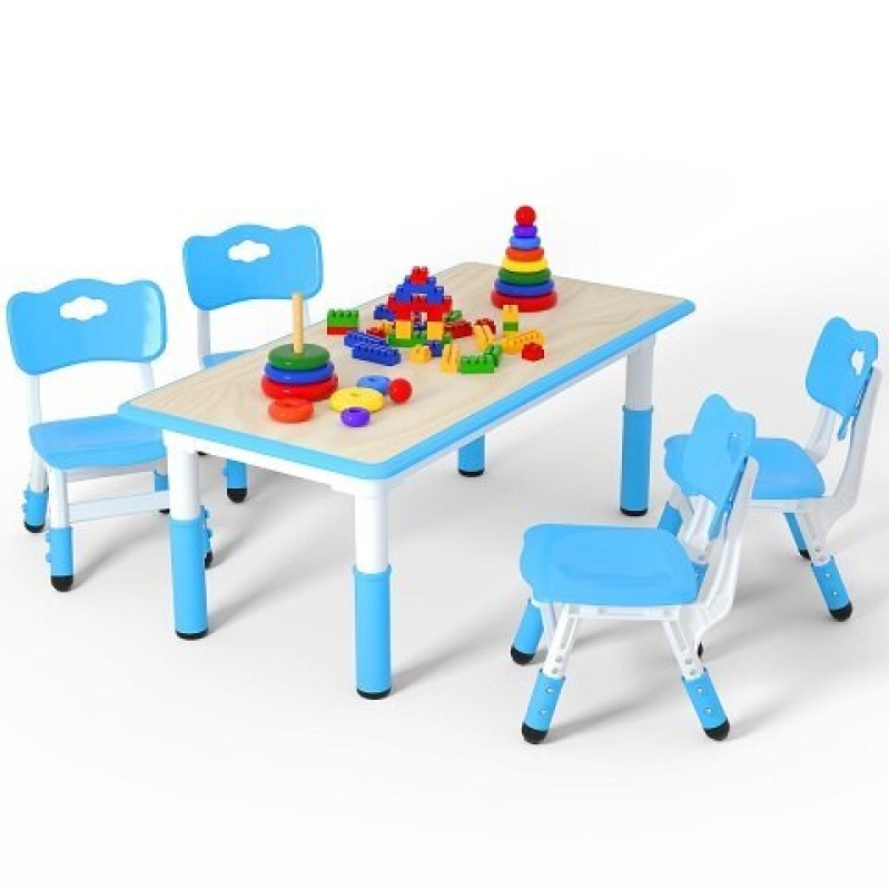 LulliSpace Children's Table and Chair Set - Affordable and Durable