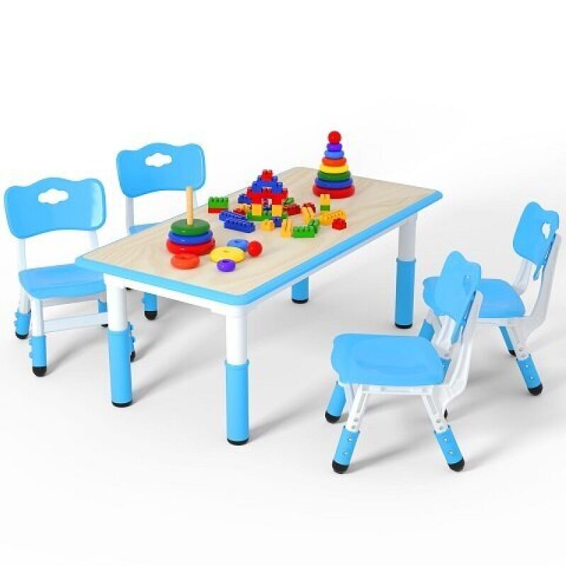 LulliSpace Children's Table and Chair Set - Affordable and Durable