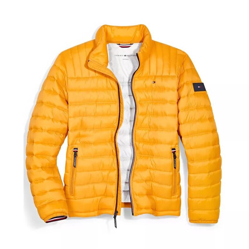 Tommy Hilfiger Men's Packable Quilted Puffer Jacket - Lightweight Warmth for Any Weather