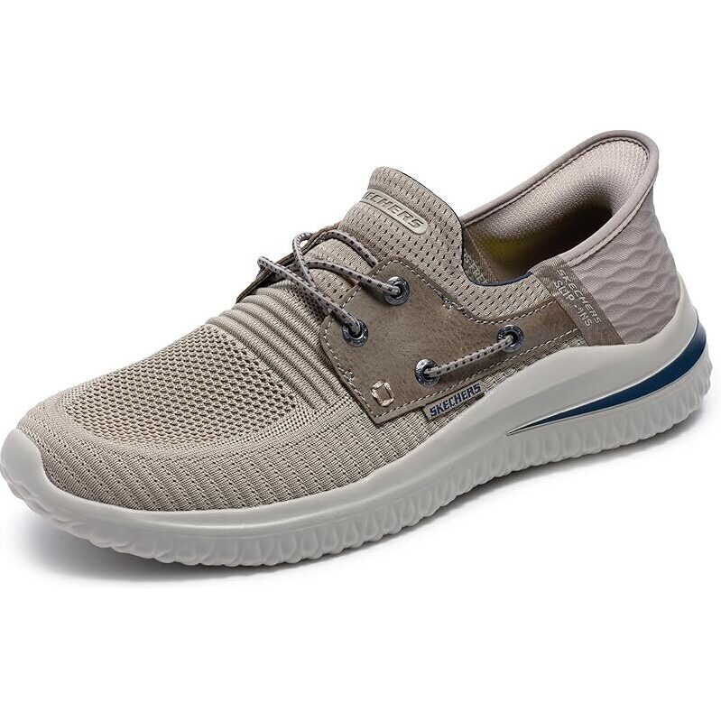 Skechers Men's Streetwear Delson 3.0 Bungee Lace Slip-Ins - Hands-Free Comfort