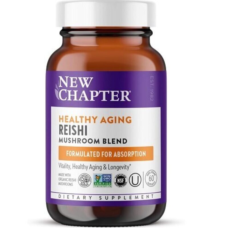 Organic Reishi Mushroom Blend for Vitality and Longevity