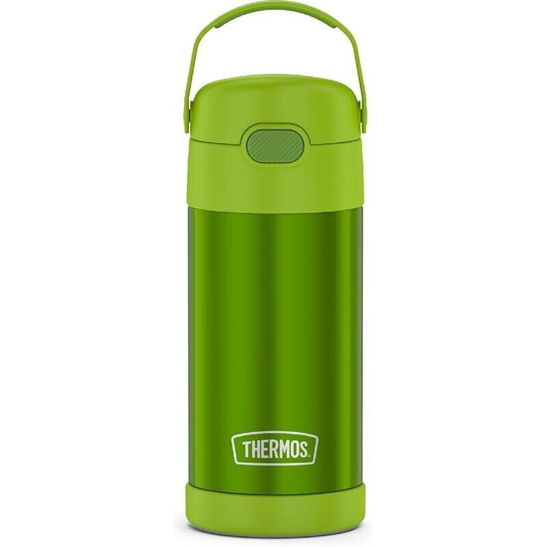 Thermos Funtainer Water Bottle with Straw 12oz - Keeps Drinks Cold for Up to 12 Hours
