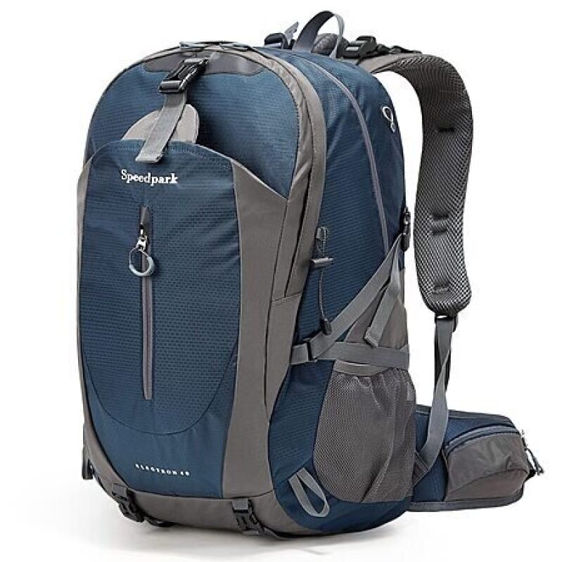 40L SPEEDPARK Waterproof Hiking Backpack w/ Rain Cover - Premium Deal