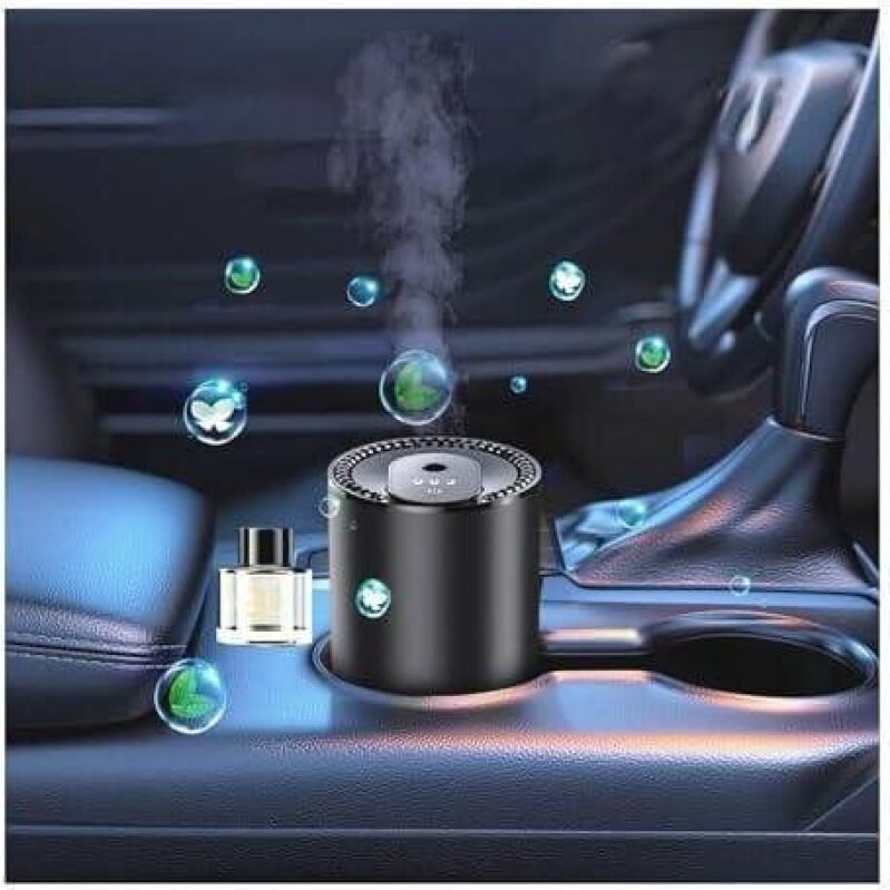 Smart Car Air Freshener: 50ML Perfume Ultrasonic Mist Diffuser for Car & Home