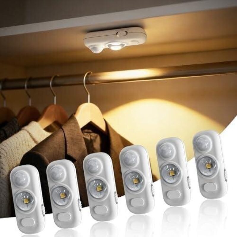 Smart Motion Sensor LED Lights for Cabinets - 40% Off