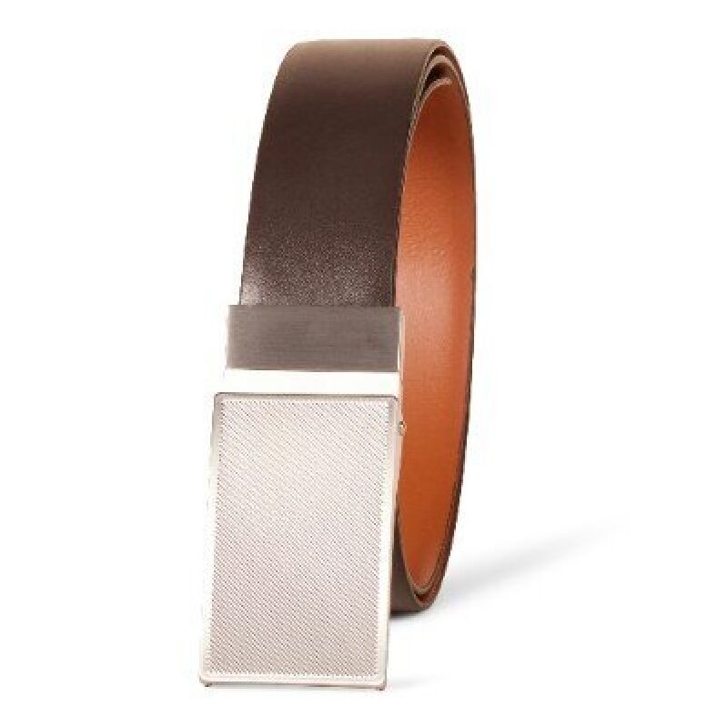 Stylish and Durable Brown Leather Belt for Men