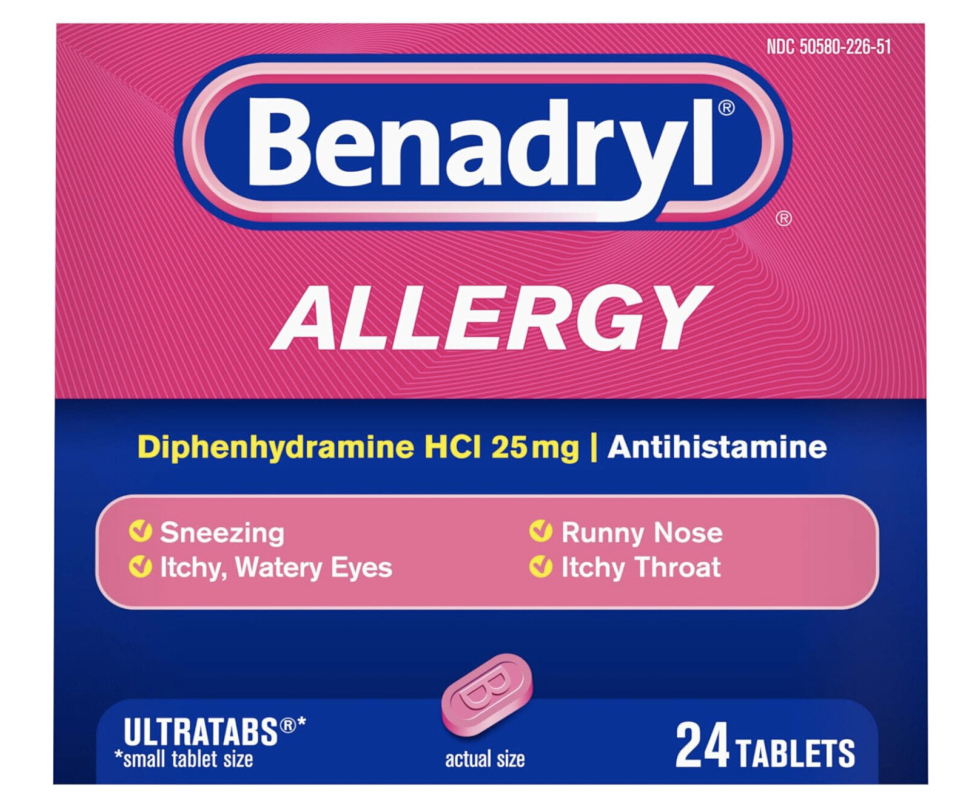 Benadryl Allergy Relief Capsules - 24 Count