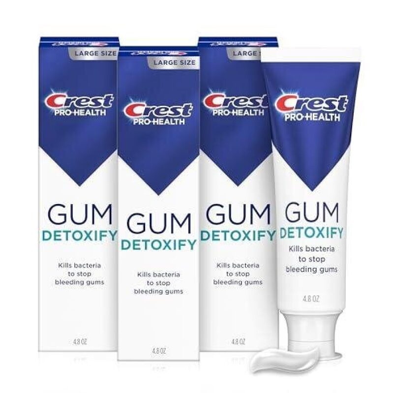 Crest Pro-Health Gum Detoxify Toothpaste - 3 Pack 4.8oz