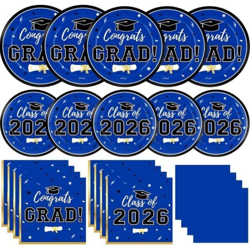 Labrostar Graduation Party Plates and Napkins 2026 - 55% off