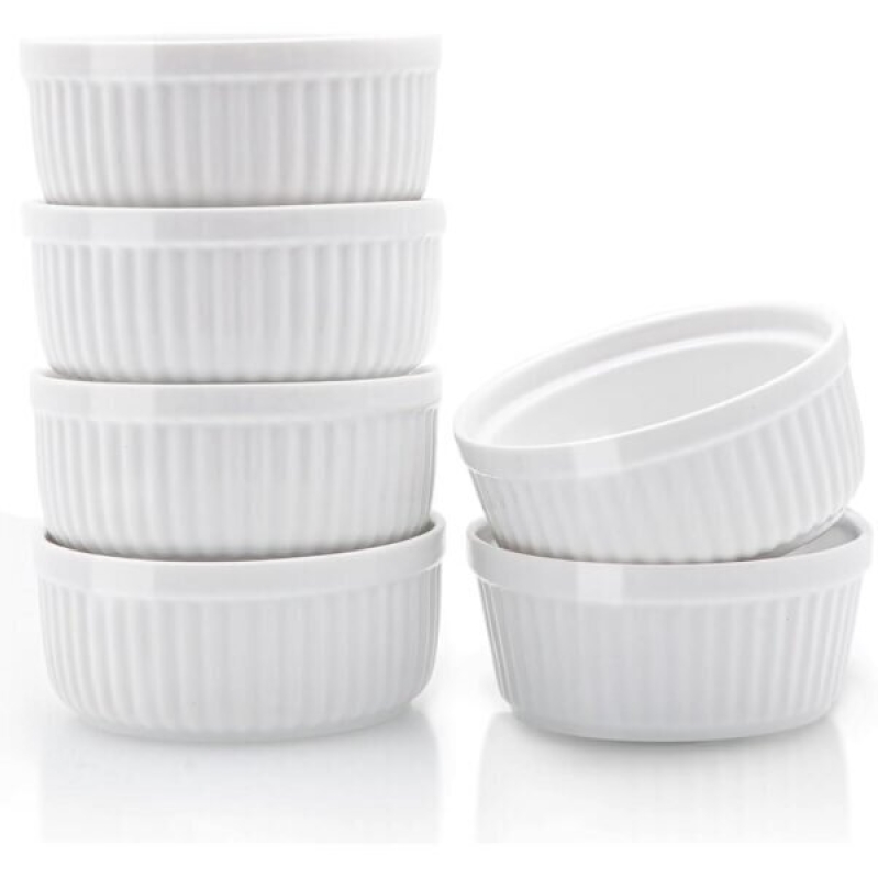 Nuwave Ceramic Ramekins 8 oz, 6-Piece Set - 41% Off