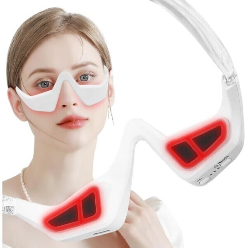 Under-Eye Red Light Therapy Device with Eye Massage - 50% Off