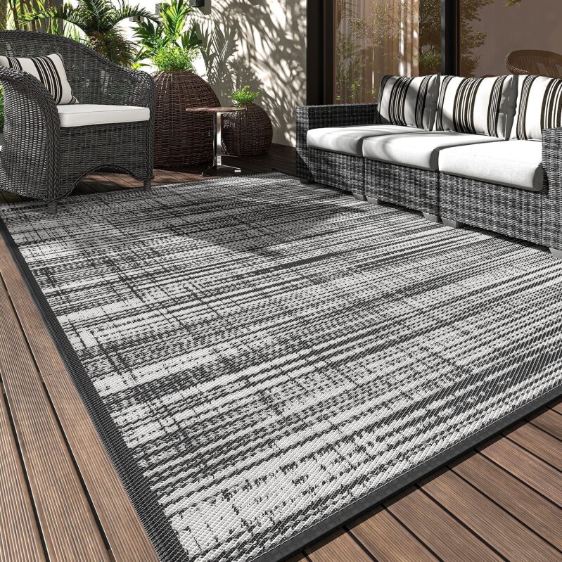 VUNATE Outdoor Rug Carpet 5x8-ft: Your Ultimate Patio Comfort