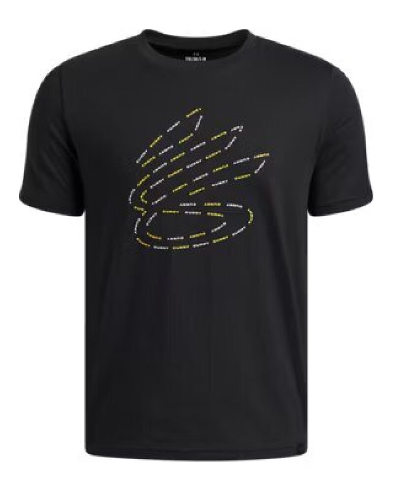 Under Armour Curry Logo Boys T-Shirt - Stylish Comfort for Active Kids