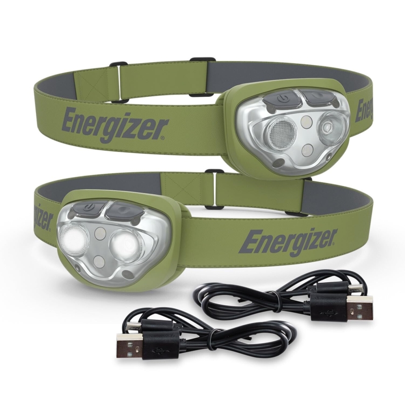 Energizer PRO-400 Headlamp Rechargeable 2-Pack