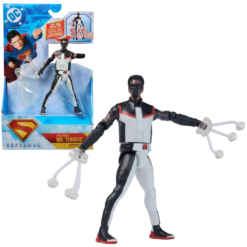DC Comics Superman Mr. Terrific Action Figure - Epic Strike Series