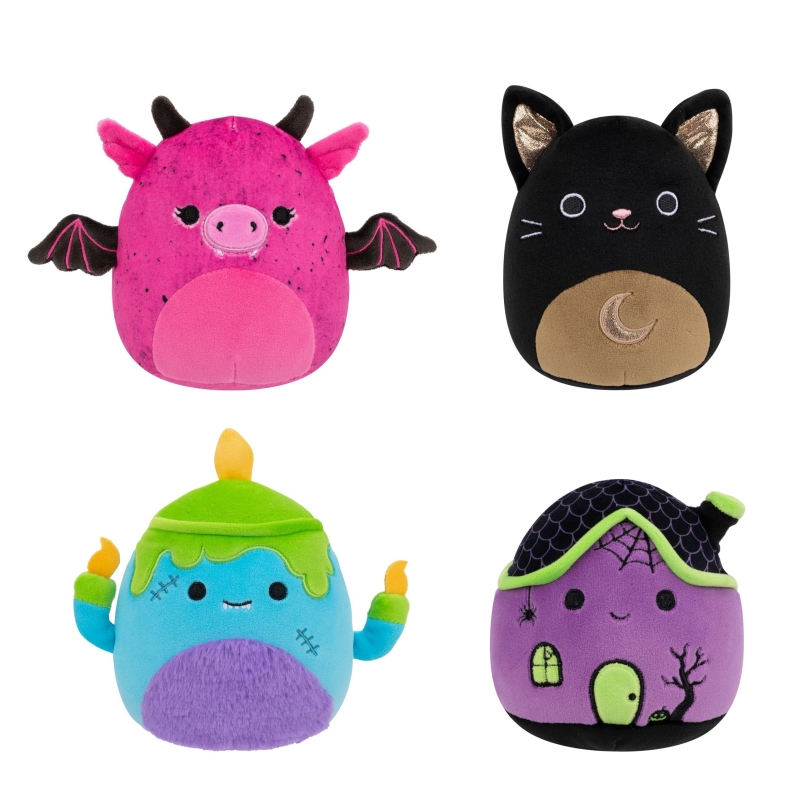 4-Pack Squishmallows Original Halloween Collection