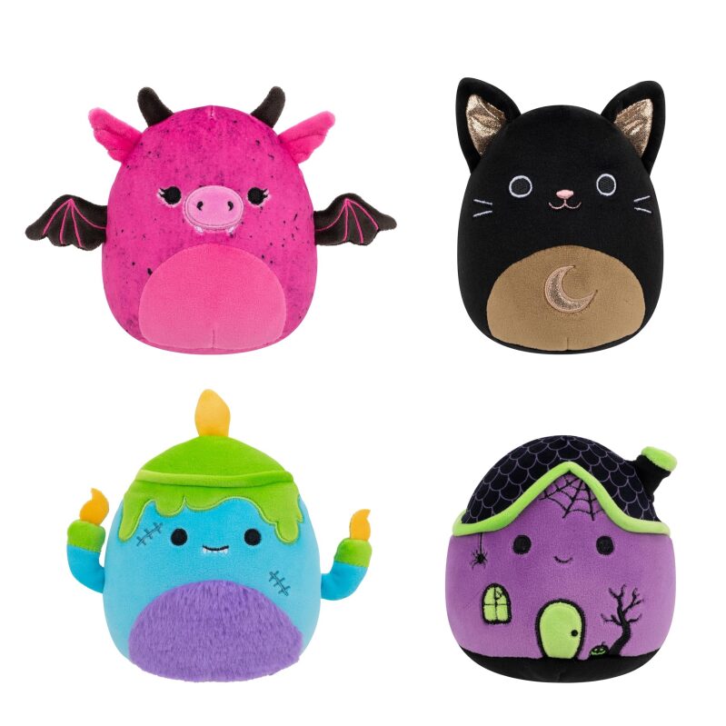 4-Pack Squishmallows Original Halloween Collection