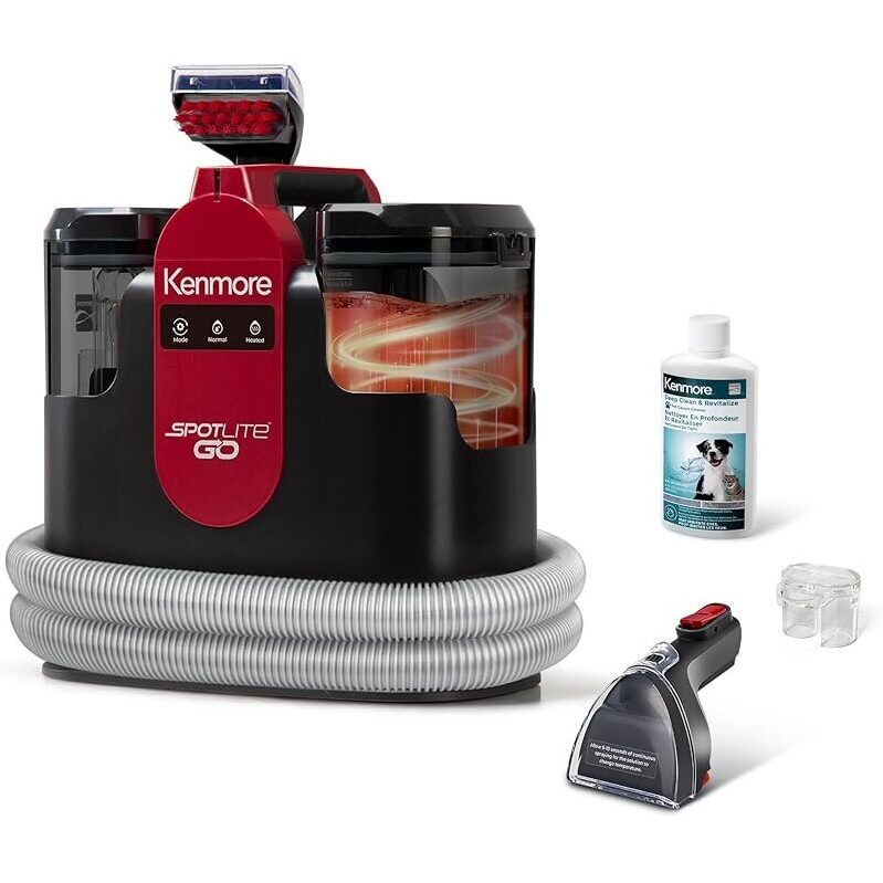 Portable Heated Carpet & Upholstery Spot Cleaner by Kenmore - Spotlite GO