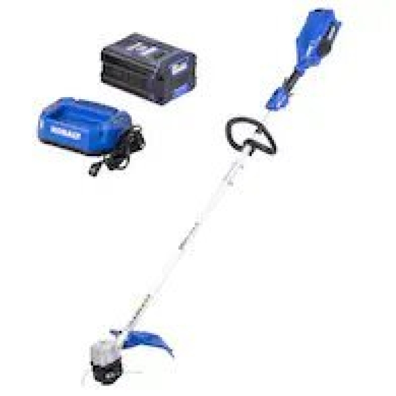 Powerful 80-Volt Battery String Trimmer by Kobalt - Ideal for Lawn Maintenance