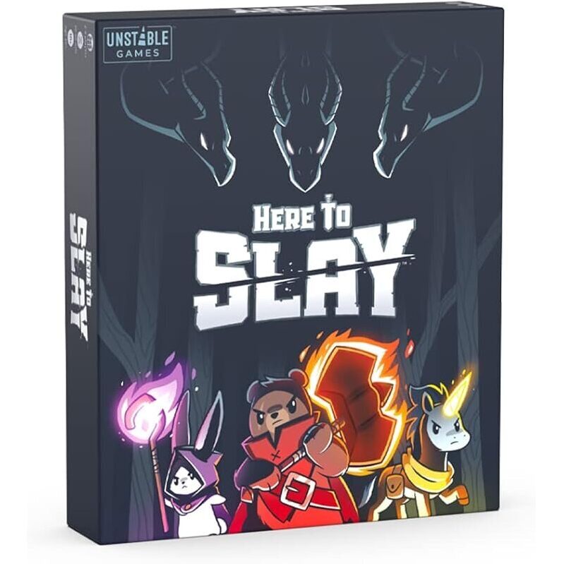 Here to Slay Base Game - Fast-Paced Card Game for All Skill Levels
