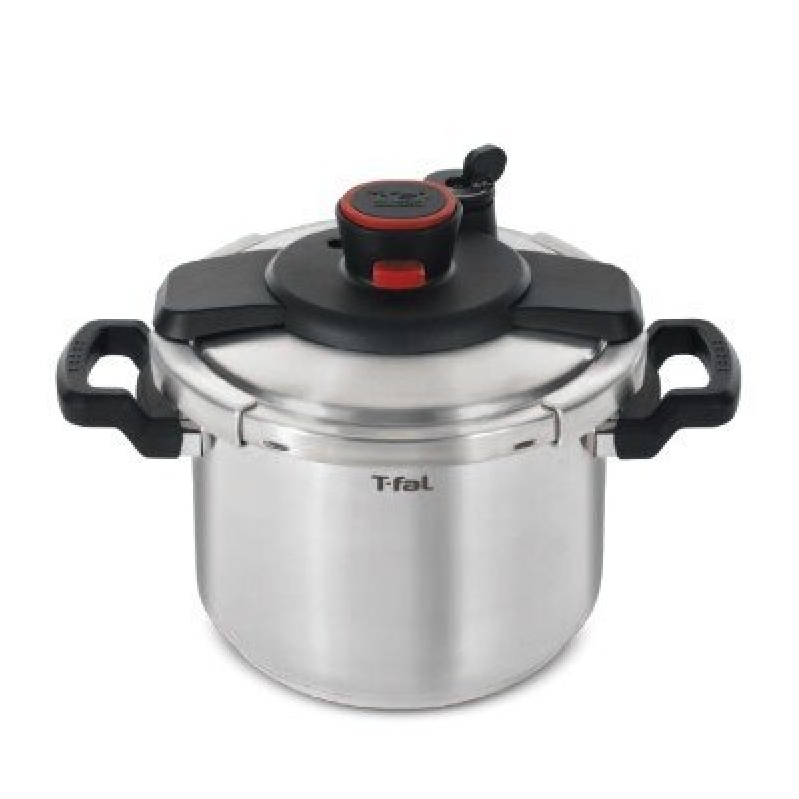 T-fal 6.3 Quart Stainless Steel Pressure Cooker – Efficient Cooking