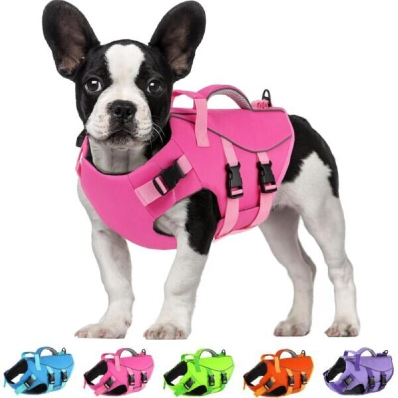 Dogcheer Dog Life Jacket with Dual Handles -50% Off