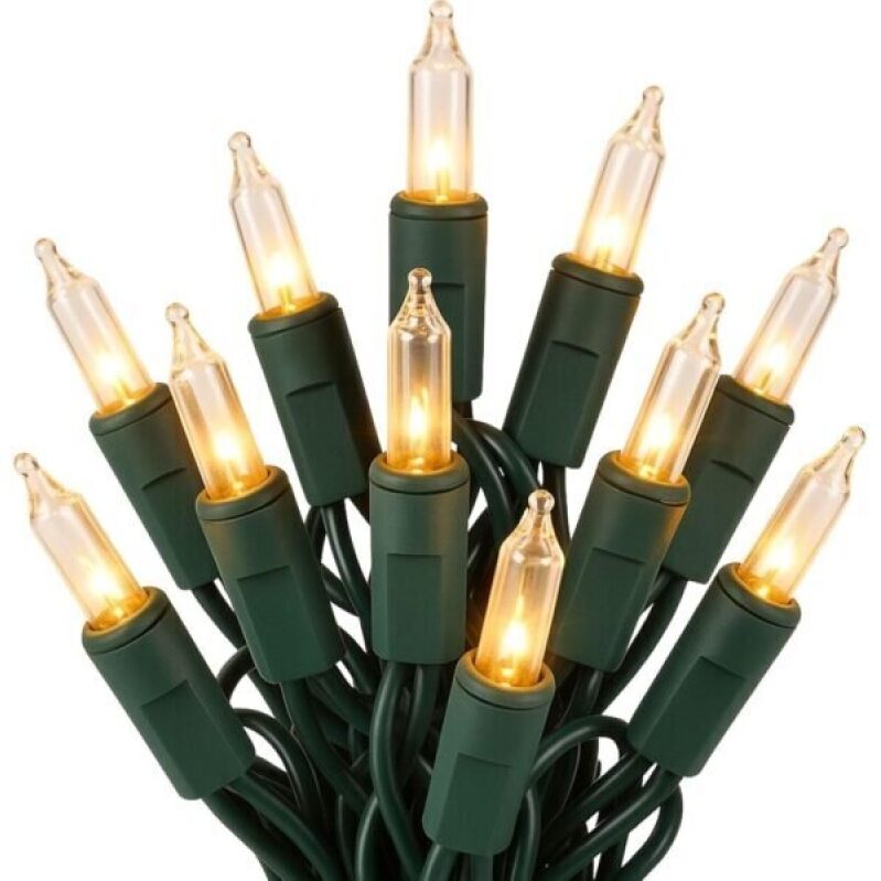 33ft 100 LED Battery Operated String Lights with Timer - 8 Modes