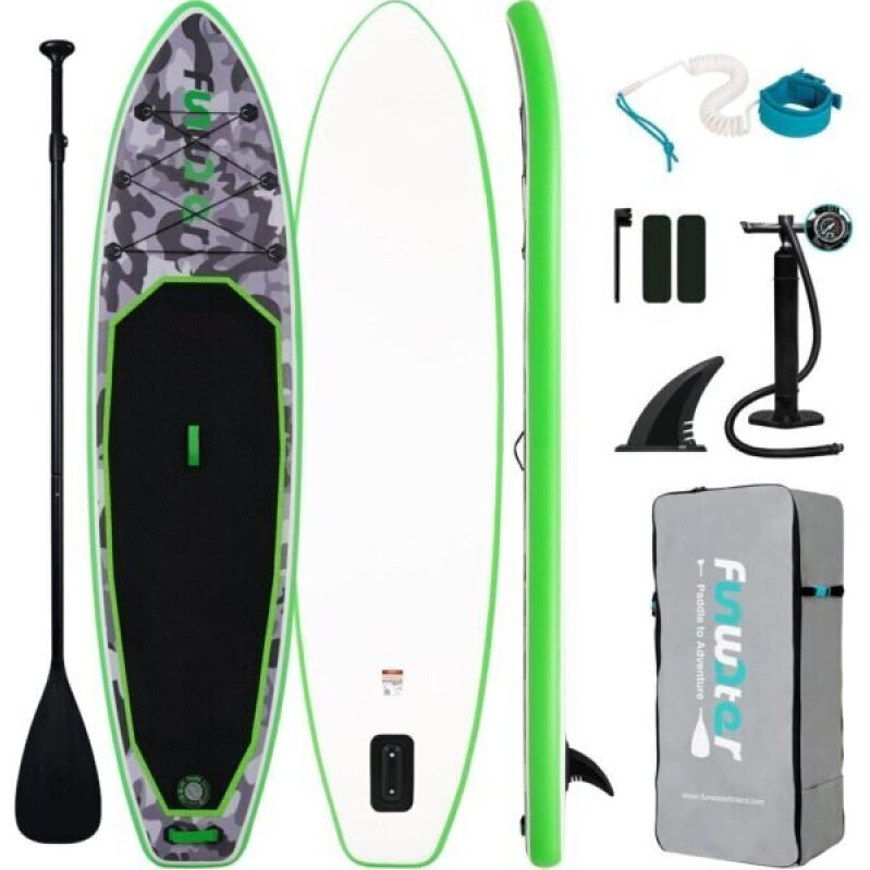 FunWater SUP Inflatable Stand-Up Paddleboard - Ultimate Water Sports Kit