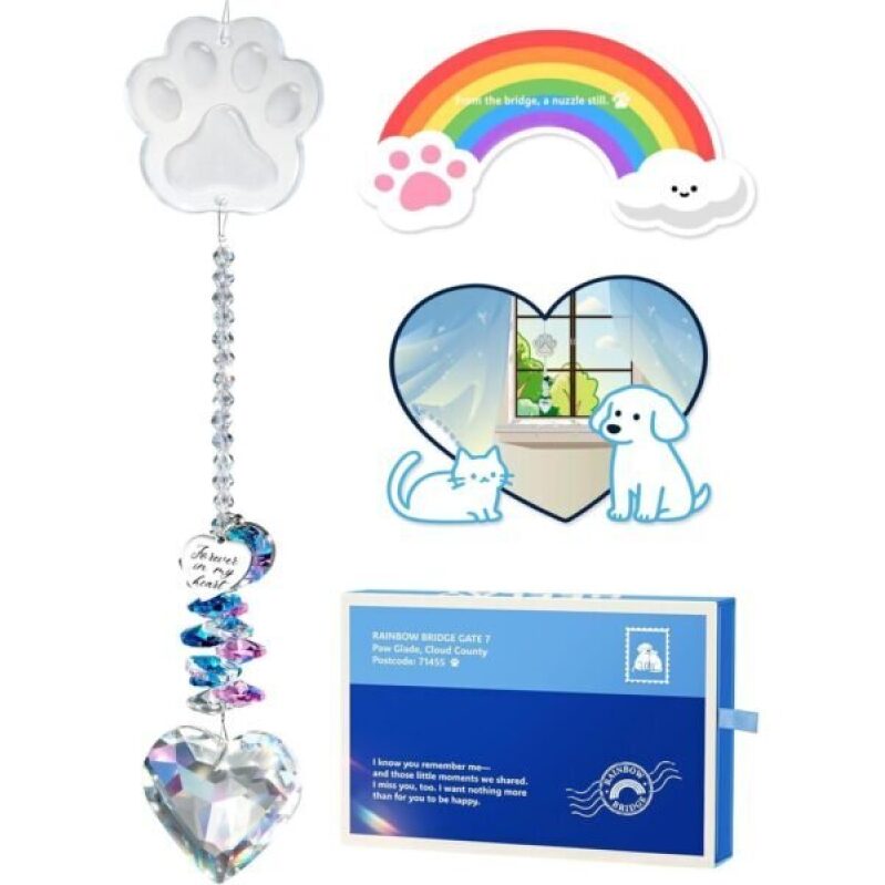 Pet Memorial Rainbow Bridge Comfort Set -50% Off