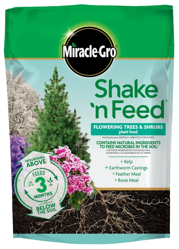 Miracle-Gro Shake 'N Feed Flowering Trees and Shrubs Plant Food 8LBS