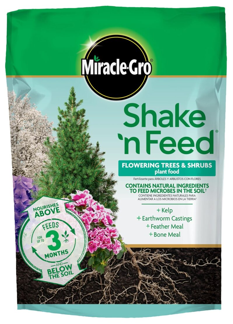 Miracle-Gro Shake 'N Feed Flowering Trees and Shrubs Plant Food 8LBS