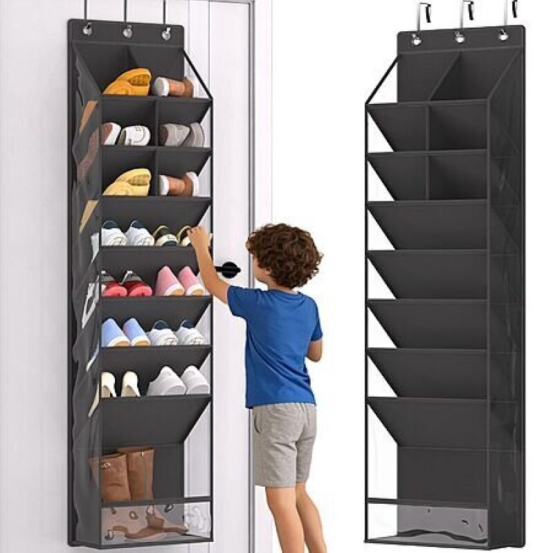 VERONLY Over-the-Door Shoe Organizer - 16-20 Pair Capacity