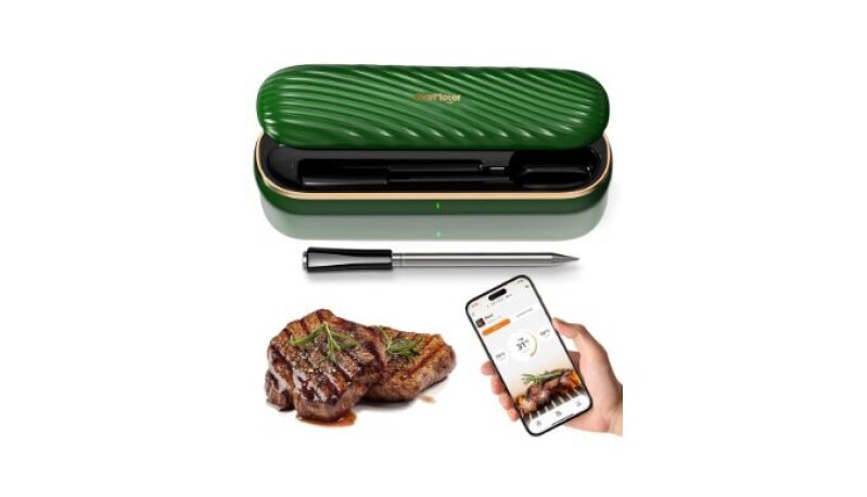 CharTraeger Digital Wireless Meat Thermometer with Bluetooth and APP