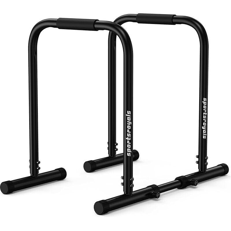 Boost Your Home Gym with Sportsroyals Adjustable Dip Bar Station