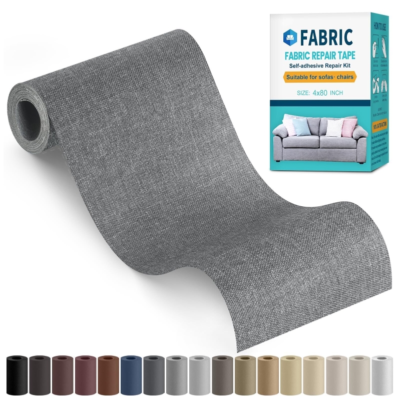 Sgooyir Fabric Repair Tape: Premium Self-Adhesive Couch Patch for Durable Repairs
