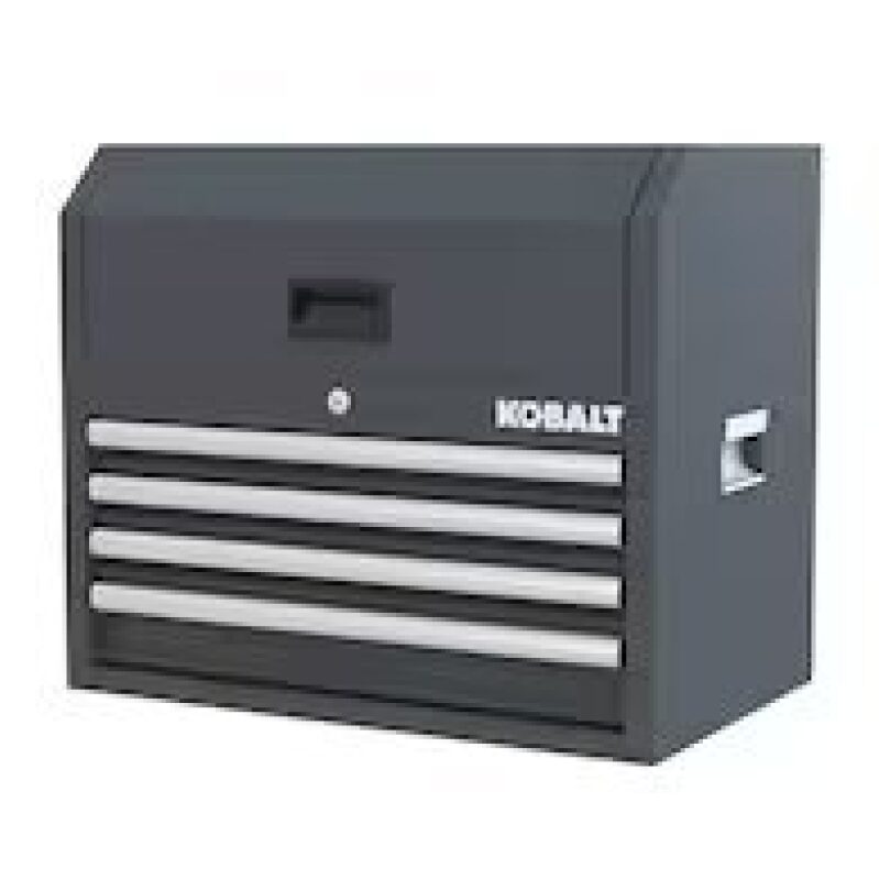 Kobalt 26-in W x 22-in H x 16-in D 4-Drawer Steel Tool Chest