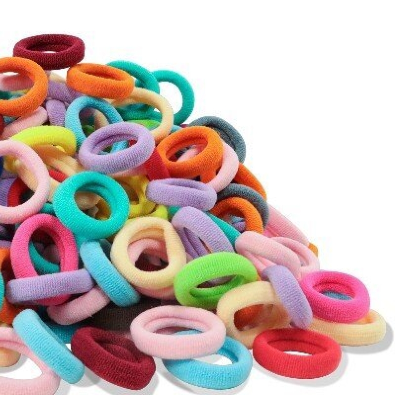 Bulk Pack of 300 Multi-Colored Baby Headbands - Durable and Safe for Infants