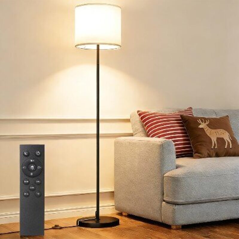 Adjustable Floor Lamp with Remote Control - Perfect for Modern Homes