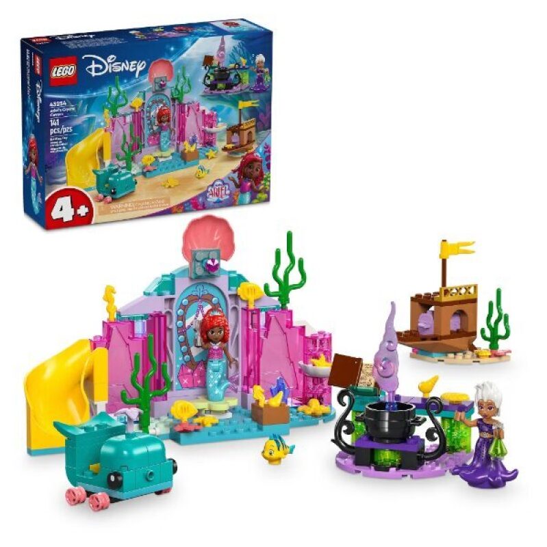LEGO Disney Princess Ariel's Crystal Cavern: A Treasure Trove of Fun for $12
