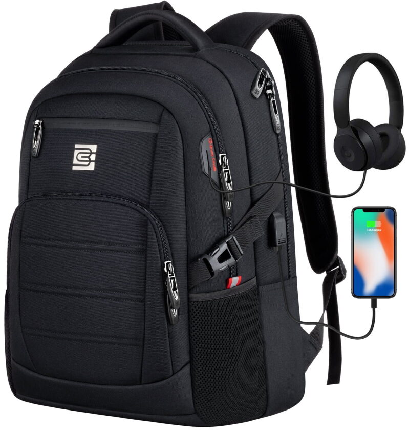 UKEIN 18-inch Laptop Backpack with USB Charging Port