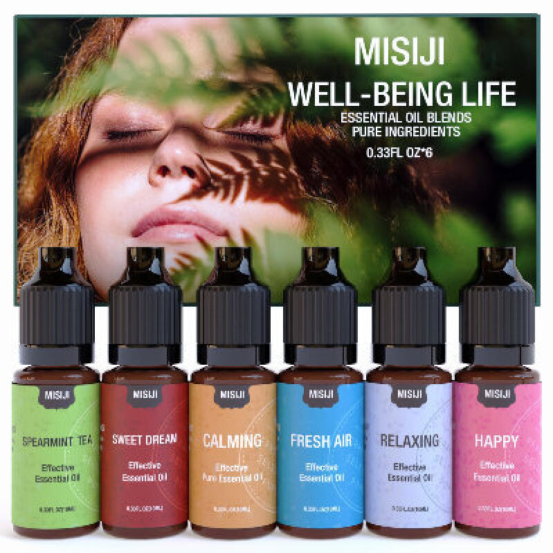 MISIJI Home Aromatherapy Essential Oil Set