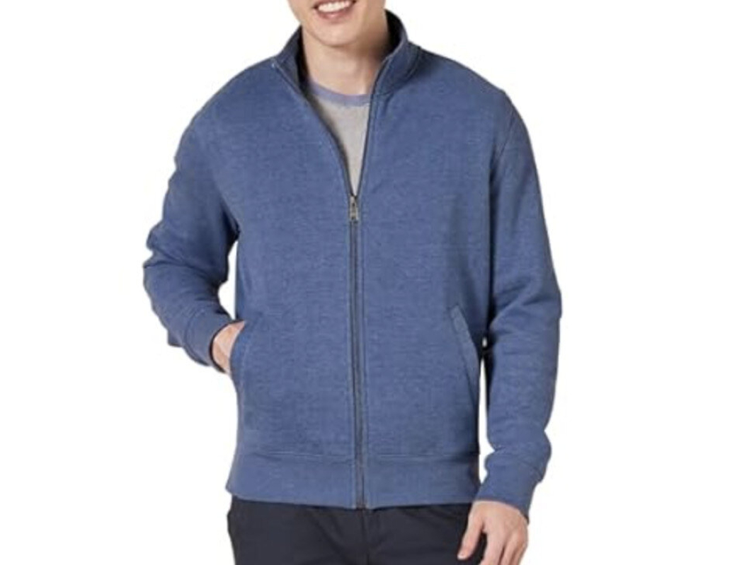 Men's Brushed Fleece Sweatshirt - Prime Free Shipping
