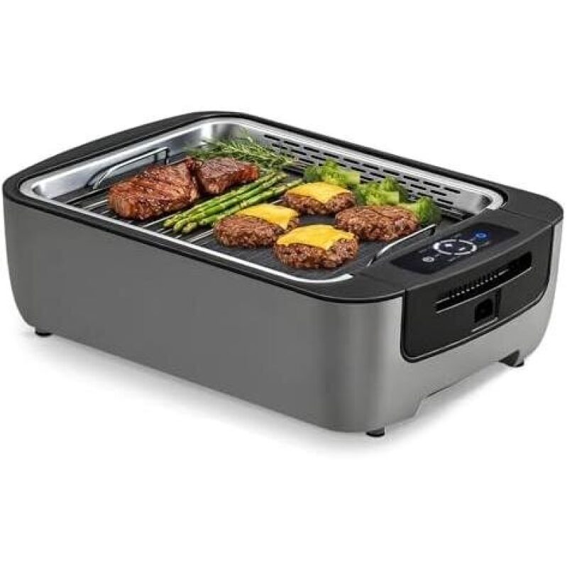Affordable Dual Zone Smokeless Electric Grill - 59% Discount