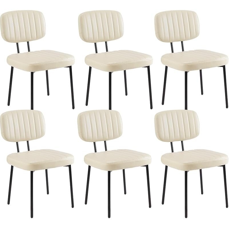 Sweetcrispy Dining Chairs Set of 6 - Modern Style for Any Room