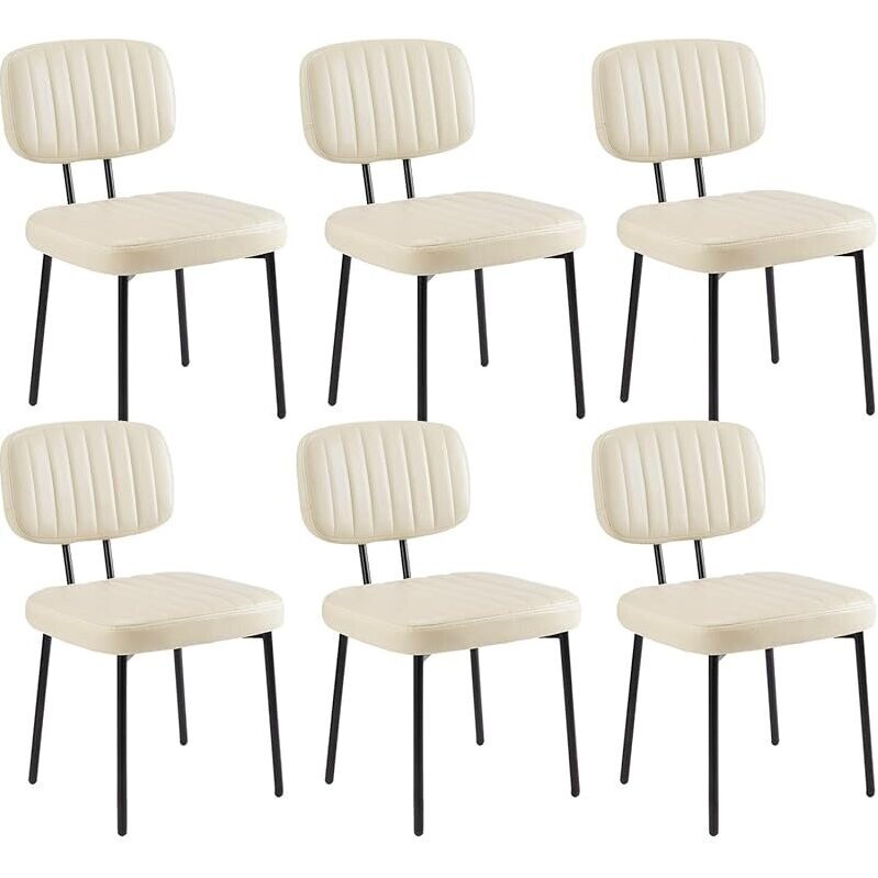 Sweetcrispy Dining Chairs Set of 6 - Modern Style for Any Room