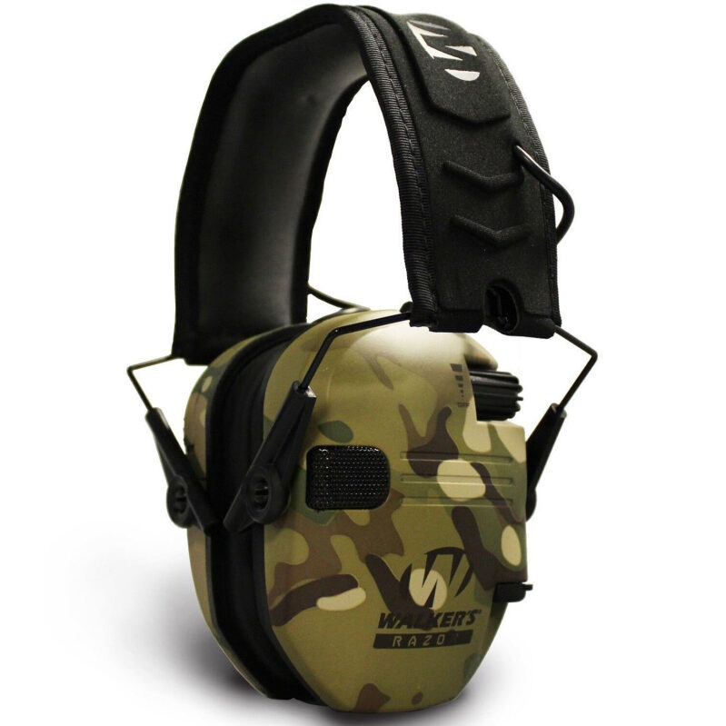 Walkers Razor Slim Electronic Folding Ear Muffs with NRR 23 dB